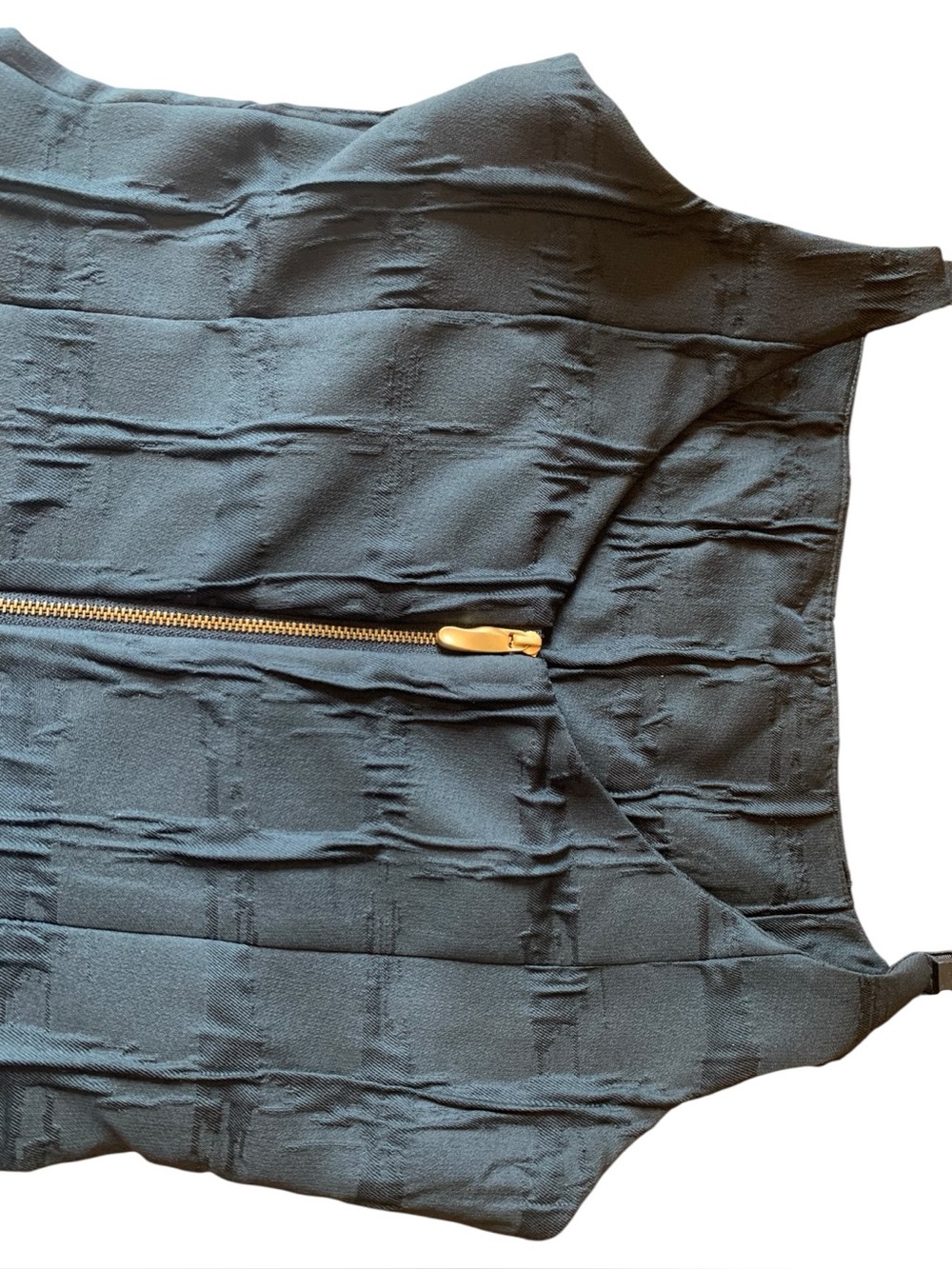 Donna Karan New York Textured Sheath Dress Size 2 Black Minimalist Capsule NWT - Picture 8 of 16